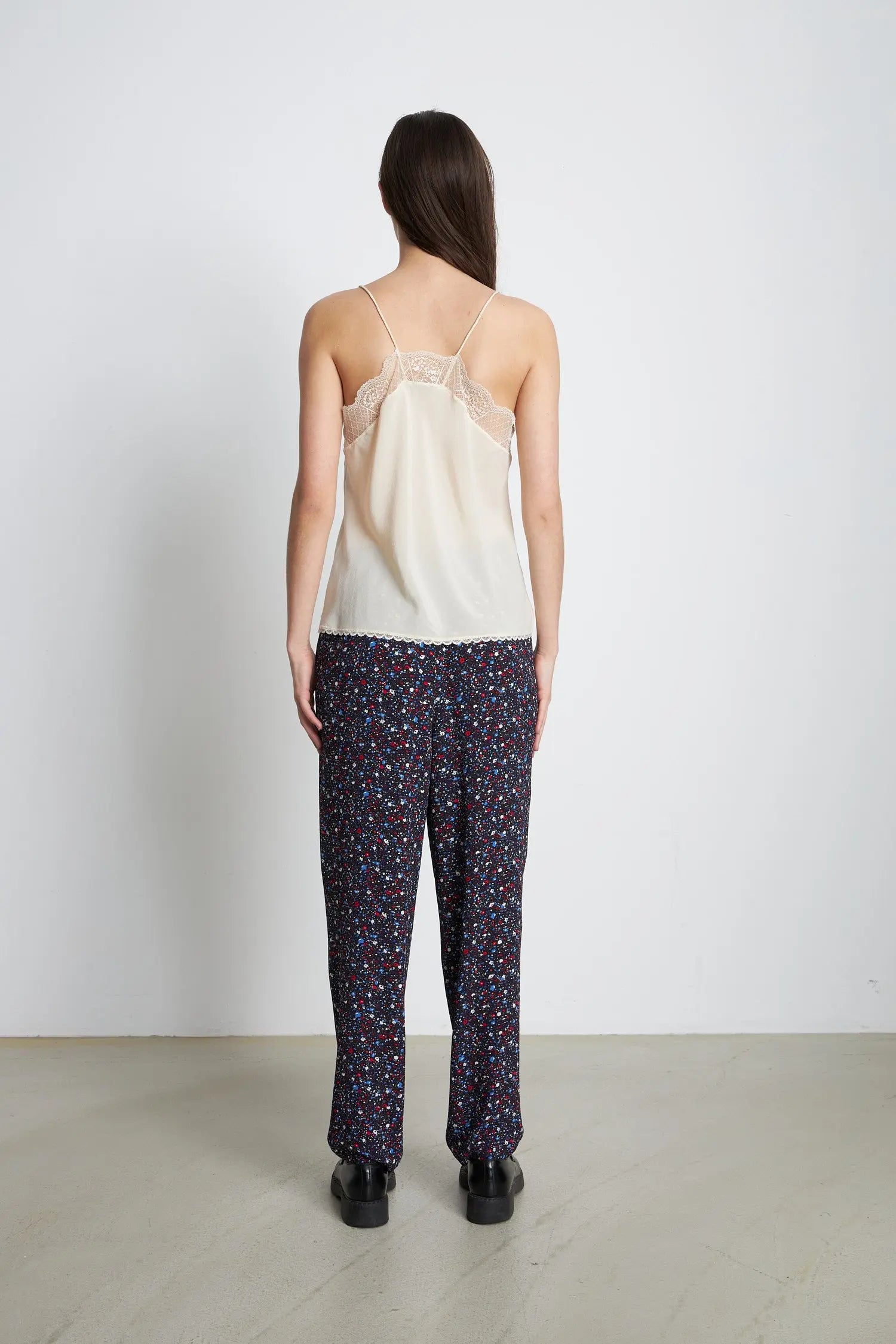 Stella Nova Silk slip top Slip Top 029 Creme